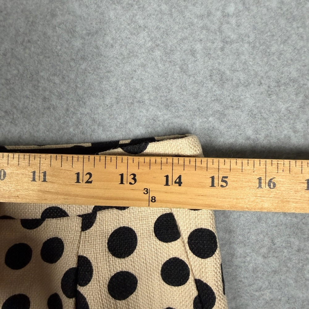 J. Crew Polka Dot Mini Skirt Size 4 Casual Work Career Academia Business Casual - Picture 4 of 10